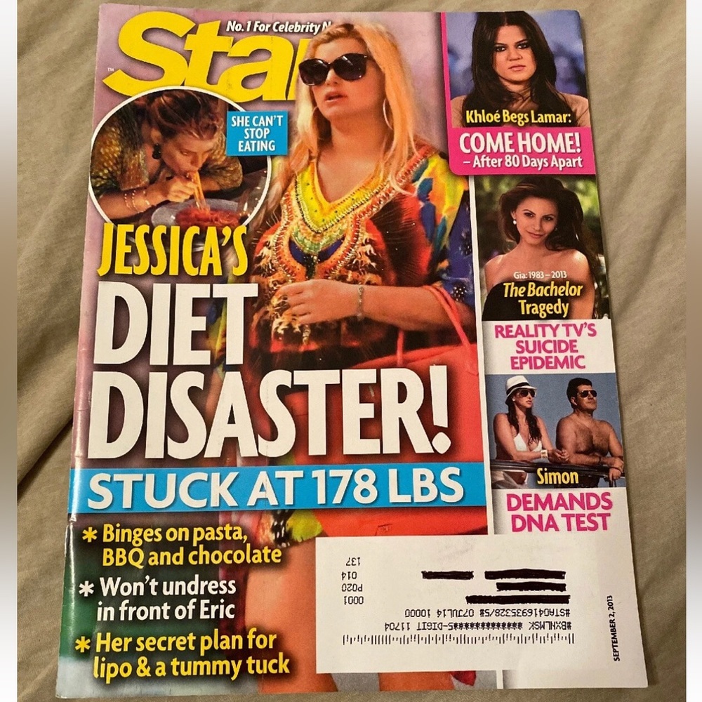 Star Magazine - September 2013 - Jessica Simpson - Khloe Kardashian Simon Cowell